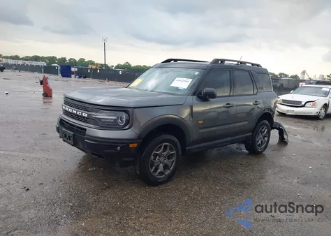 2023 Ford Bronco Sport Badlands z USA, uszkodzony, nr VIN 3FMCR9D91PRE04141